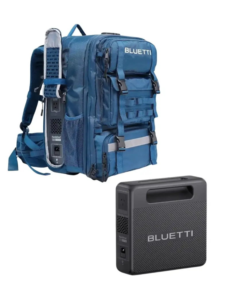 Inversor y Bateria c/ Mochila 300W / 268Wh LFP BLUETTI