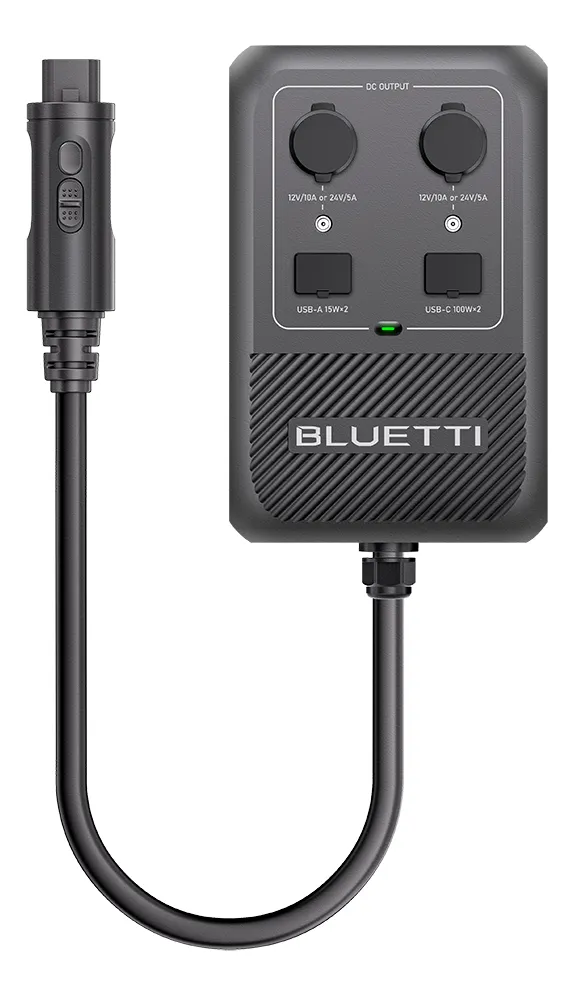 Tablero Salida DC Enc+USB+12x50A p/ APEX300 BLUETTI