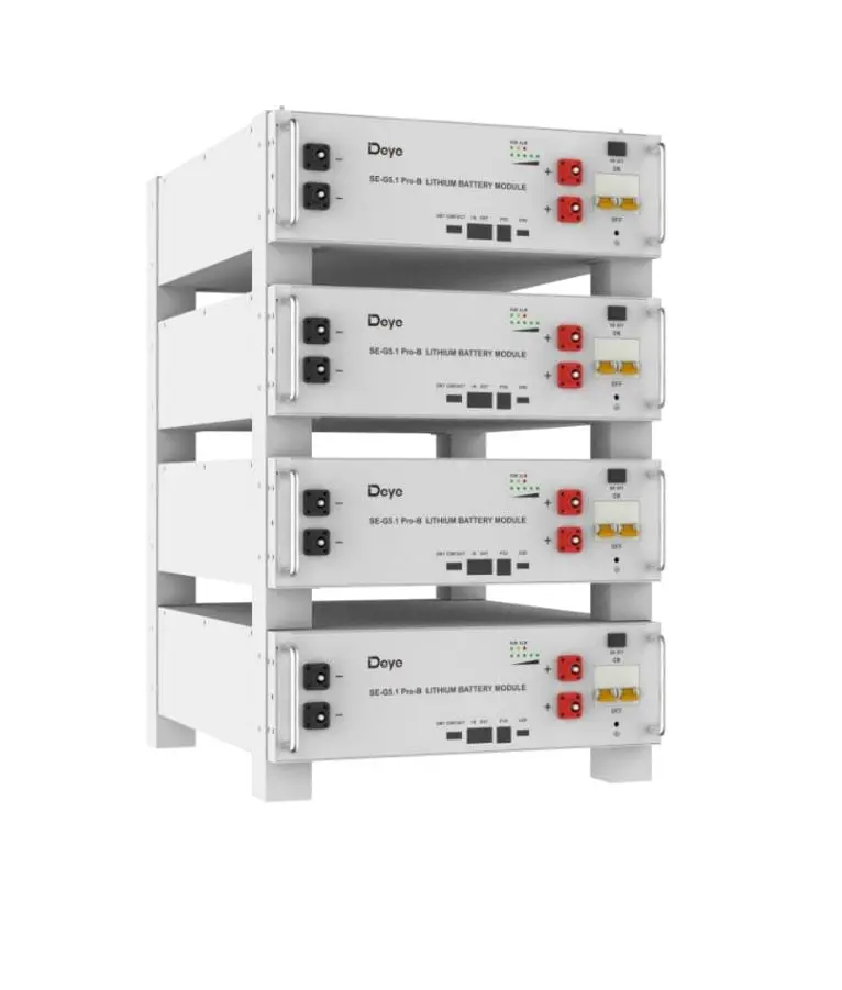 BATERIA LITIO LIFEPO4 RACK 5,1KWH 51,2V 100AH C/ CON Y PROT DEYE