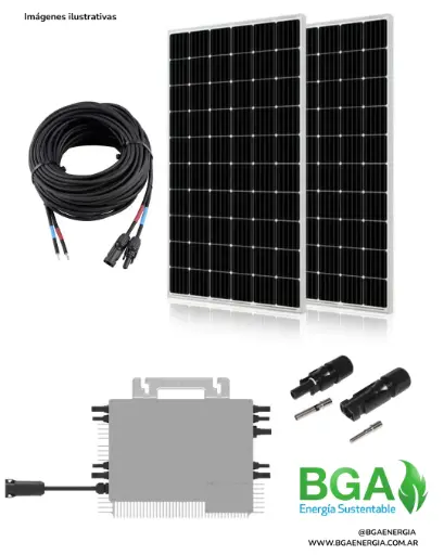KIT 3 - Sistema Fotovoltaico Microinversor