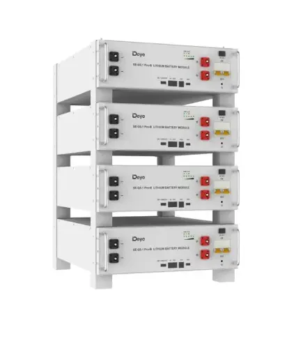 BATERIA LITIO LIFEPO4 RACK 5,1KWH 51,2V 100AH C/ CON Y PROT DEYE